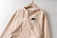 Load image into Gallery viewer, Label Love Asymmetrical Hoodie