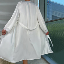 Load image into Gallery viewer, Blush Hour Satin Lace Sleepwear