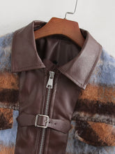 Load image into Gallery viewer, Brown Sugar Plaid Jacket