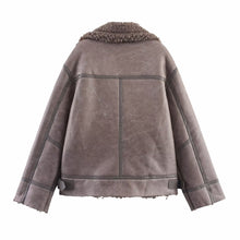 Load image into Gallery viewer, Winter Muse Faux Shearling Coat