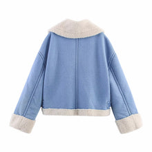 Load image into Gallery viewer, Moto Mood Padded Polo Jacket