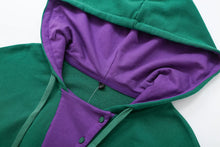 Load image into Gallery viewer, Graphic Mood Colorblock Hoodie