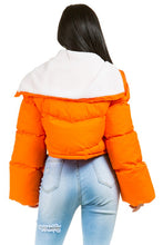 Load image into Gallery viewer, WOMEN FASHION PUFFER FUZZY TRDDY JACKET