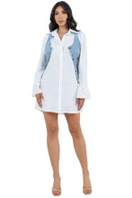 Load image into Gallery viewer, SEXY FASHION SHIRT DRESS