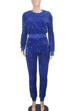 Load image into Gallery viewer, SEQUIN TWO PIECE PANT SET