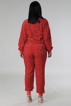 Load image into Gallery viewer, SEQUIN TWO PIECE PANT SET