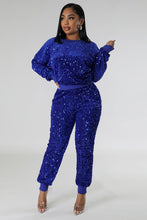 Load image into Gallery viewer, SEQUIN TWO PIECE PANT SET