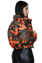 Load image into Gallery viewer, WOMEN FASHION PUFFER FUZZY TRDDY JACKET