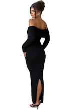 Load image into Gallery viewer, WOMEN FASHION LONG MAXI KNIT DRESS