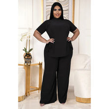 Load image into Gallery viewer, Lace-Up After Dark Wide-Leg Set