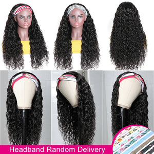 Headband Wig Human Hair