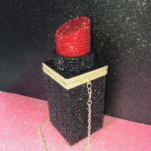 Load image into Gallery viewer, Customize Rhinestones Lipstick Shoulder Bags