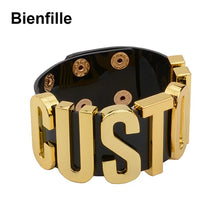 Load image into Gallery viewer, Custom Name Clear Cuff Bracelet
