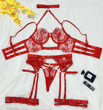 Load image into Gallery viewer, Red 4-piece set