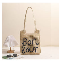 Load image into Gallery viewer, Embroidery  Vacation Beach Bag