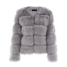 Load image into Gallery viewer, Short Artificial Fur Coat