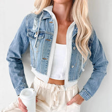 Load image into Gallery viewer, Downtown Ease Denim Jacket