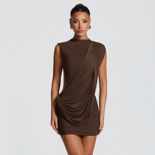 Load image into Gallery viewer, Ribbon Back Asymmetrical Dress
