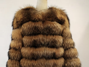 Short Artificial Fur Coat