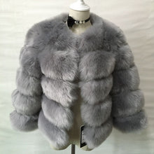 Load image into Gallery viewer, Short Artificial Fur Coat