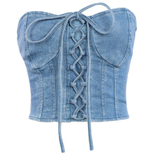 Load image into Gallery viewer, Strap Denim Blue