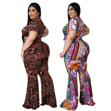 Load image into Gallery viewer, Neon Night Bell-Bottom Set