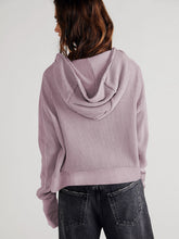 Load image into Gallery viewer, Lazy Luxe Patchwork Zip Hoodie