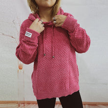 Load image into Gallery viewer, Weekend Knit Pullover Hoodie