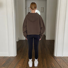 Load image into Gallery viewer, Cozy Rush Velvet Zip Hoodie