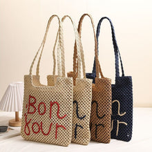 Load image into Gallery viewer, Embroidery  Vacation Beach Bag