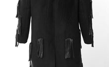 Load image into Gallery viewer, Midnight Moves Fringe Coat