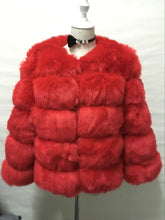 Load image into Gallery viewer, Short Artificial Fur Coat