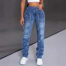 Load image into Gallery viewer, Workday Stretch Denim Trousers