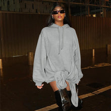 Load image into Gallery viewer, Off-Duty Loose Pullover Hoodie