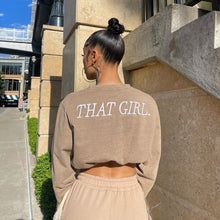 Load image into Gallery viewer, Logo Love Cropped Sweatshirt
