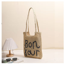 Load image into Gallery viewer, Embroidery  Vacation Beach Bag