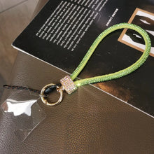 Load image into Gallery viewer, Crystal Phone Wristlet Charm
