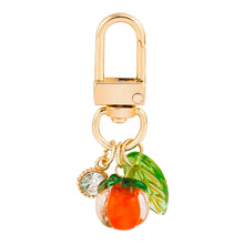 Load image into Gallery viewer, Fruit Glass Charm Keychain