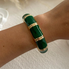 Load image into Gallery viewer, Verdant Muse Statement Bangle