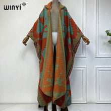 Load image into Gallery viewer, Hooded Luxe Poncho Coat Dress
