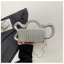 Load image into Gallery viewer, Rich Girl Gold Statement Bag