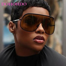 Load image into Gallery viewer, Oversized Rimless Sunglasses