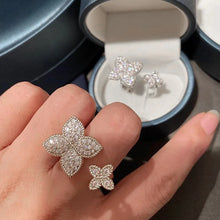 Load image into Gallery viewer, Bloom Bright Zircon Flower Ring