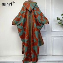 Load image into Gallery viewer, Hooded Luxe Poncho Coat Dress