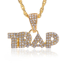 Load image into Gallery viewer, Crossfire Crystal Pendant Necklace