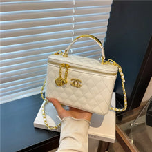 Load image into Gallery viewer, Glossy Quilted Chain Shoulder Bag