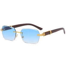 Load image into Gallery viewer, Gradient Rimless Square Sunglasses