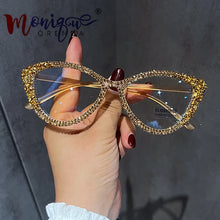 Load image into Gallery viewer, Cat-Eye Blue-Light Glasses