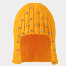 Load image into Gallery viewer, Snow Glow Rhinestone Earflap Hat