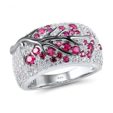 Load image into Gallery viewer, Crystal Silver Ring